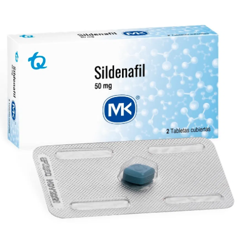 Sildenafil Mk 50 Mg Caja X 2 tabletas (VENTA BAJO FORMULA MEDICA)