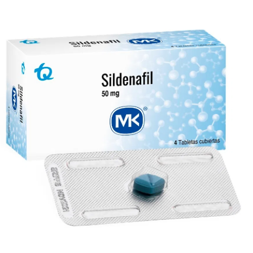 Sildenafil Mk 50 Mg Caja X 4 tabletas (VENTA BAJO FORMULA MEDICA)