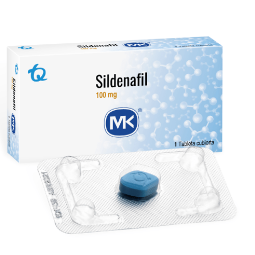Sildenafil Mk 100 Mg Caja X 1 tableta (VENTA BAJO FORMULA MEDICA)