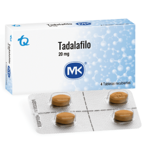 Tadalafilo Mk 20 Mg Caja X 4 tabletas