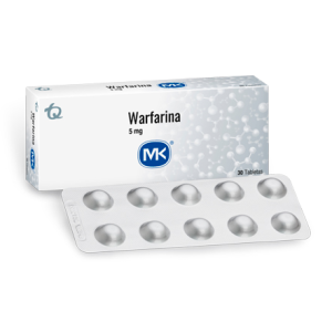 Warfarina Mk 5 Mg Caja X 30 tabletas
