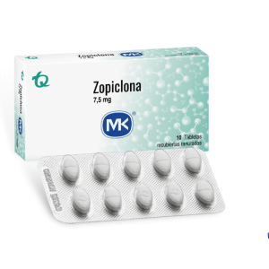 Zopiclona Mk 7,5 Mg Caja X 10 tabletas