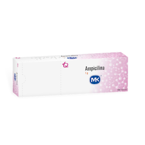 Ampicilina Mk 1 Gramo Caja X 100 tabletas