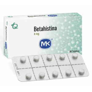 Betahistina Mk 8 Mg Caja X 20 Tabletas