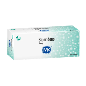 Biperideno MK 2 miligramos X 90 tabletas