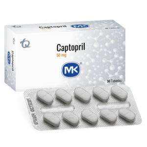Captopril Mk 50 Miligramos X 30 Tabletas