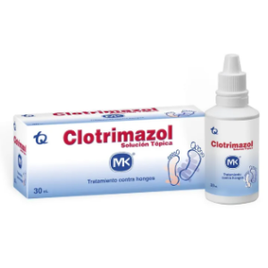 Clotrimazol Mk 1% Solución Tópica X 30 Mililitros