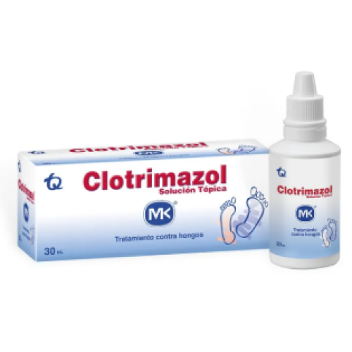 Clotrimazol Mk 1% Solución Tópica X 30 Mililitros