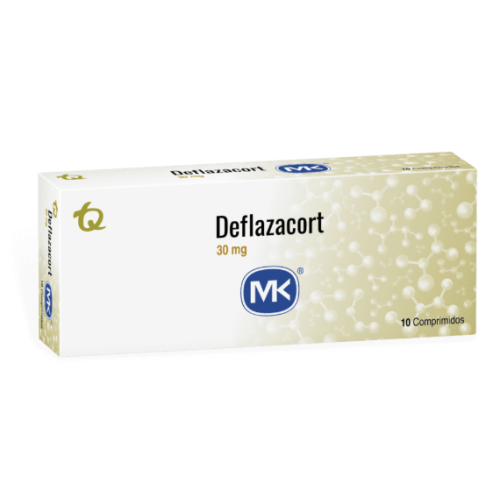 Deflazacort Mk 30 Miligramos X 10 Comprimidos