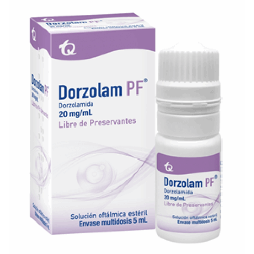 Dorzolol PF MK 2 miligramos Solución Oftálmica X 5 mililitros