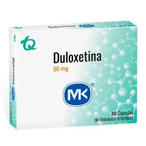 Duloxetina Mk 60 Mg X 30 Cápsulas