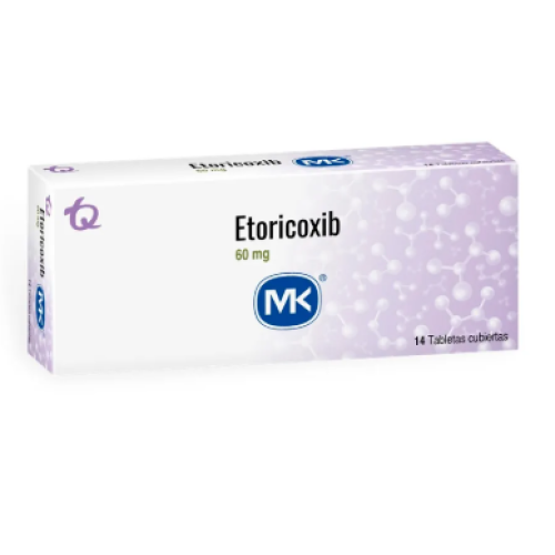 Etoricoxib Mk 60 Miligramos Caja X 14 Tabletas