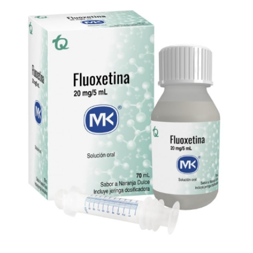fluoxetina mk 20mg/5ml frasco x 70 ml