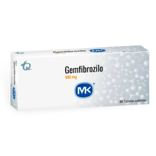 Gemfibrozilo Mk 900 Mg X 20 Tabletas