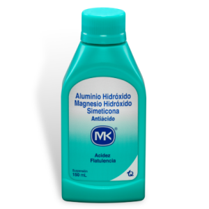 Hidróxido Magnesio Simeticona Mk suspensión Frasco X 150 Ml