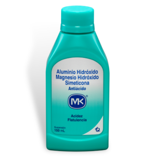 Hidróxido Magnesio Simeticona Mk suspensión Frasco X 150 Ml