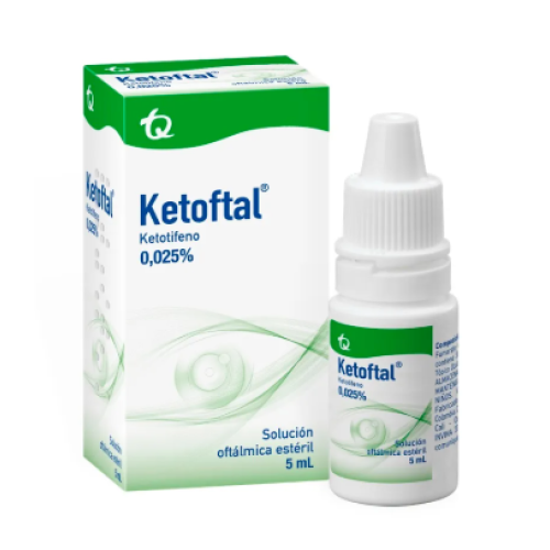 Ketoftal Solución Oftálmica X 5 mililitros
