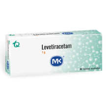 Levetiracetam 1 Gramo Caja X 30 Tabletas recubiertas