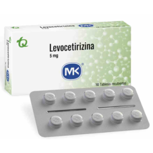 Levocetirizina Mk 5 Miligramos X 10 Tabletas