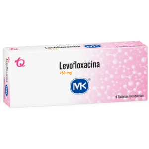 Levofloxacina 750 Miligramos X 5 Tabletas