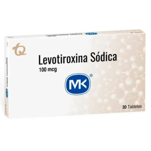 Levotiroxina Mk 100Mcg Caja X 30 Tabletas