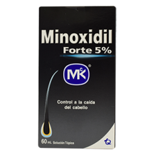 Minoxidil 5% forte Mk Frasco X 60 Ml