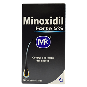 Minoxidil 5% forte Mk Frasco X 60 Ml