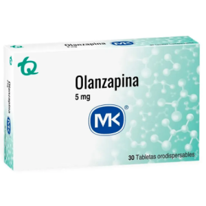 olanzapina mk 5mg caja x 30 tabletas