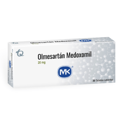 Olmesartan Mk 20 Mg Caja X 30 Tabletas