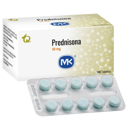Prednisolona Mk 50 Mg X 100 Tabletas