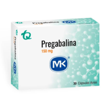 Pregabalina 150 Miligramos X 30 Cápsulas duras