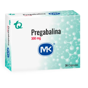 Pregabalina Mk 300 Mg X 30 Cápsulas