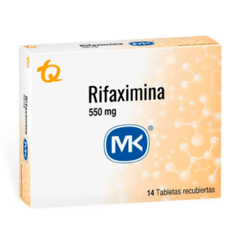 Rifaximina MK 550 miligramos X 14 tabletas