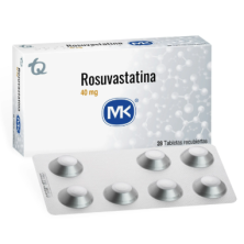 Rosuvastatina 40 Miligramos X 28 Tabletas