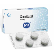 Secnidazol Mk 500 Miligramos Caja X 4 tabletas