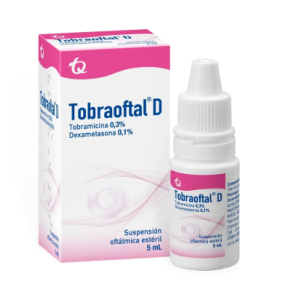 Tobraoftal-D MK 3/1 miligramos X 5 mililitros