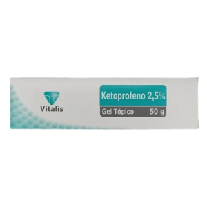 Ketoprofeno 2.5% Gel X 50 gramos