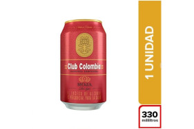 Cerveza Club Colombia Roja Lata X 330 ML