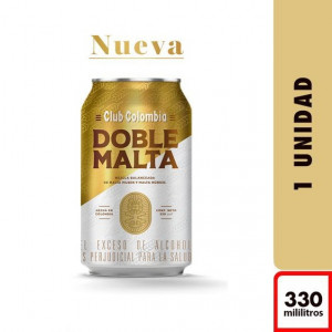 Cerveza Club Colombia Doble malta Lata X 330 Cm³
