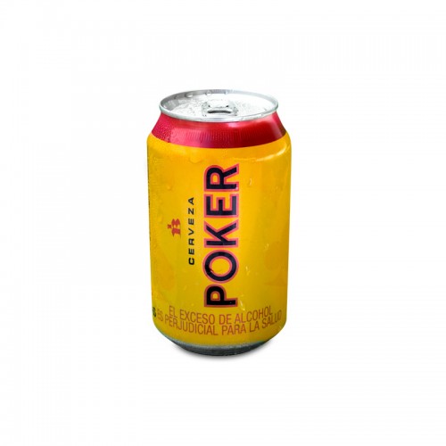 cerveza poker Lata 330 Ml