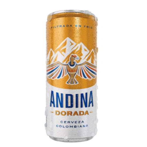 andina cerveza lata x 310 ml