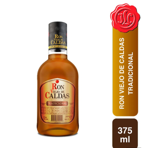 Ron viejo de caldas Tradicional Botella X 375 Ml 