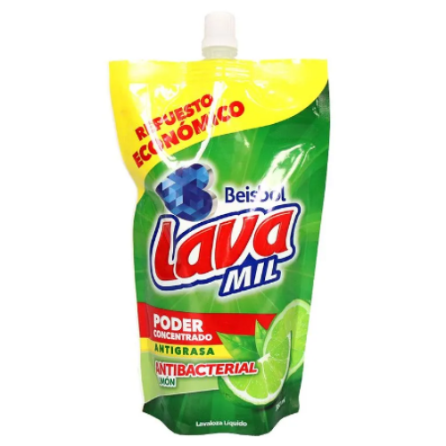 lavamil liquido limón x 360 ml