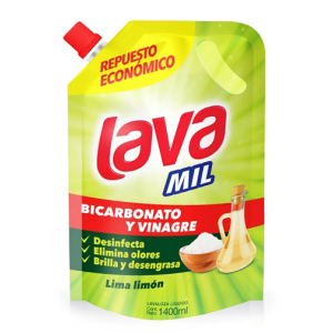lavamil liquido bicarbonato vinagre x 1400 ml