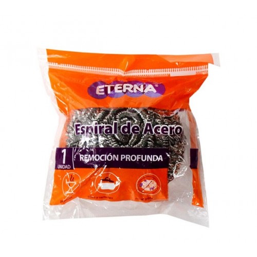 Espiral de acero Remoción Profunda Paquete X 1 Unidad 