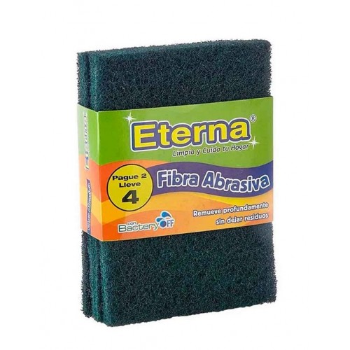 Eterna Fibra Abrasiva Remueve profundamente Pague 2 Lleve 4