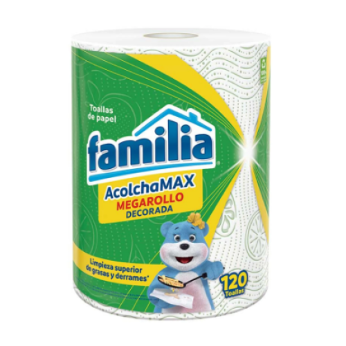 Toallas Familia Acolcha max Paquete X 120 Unidades 