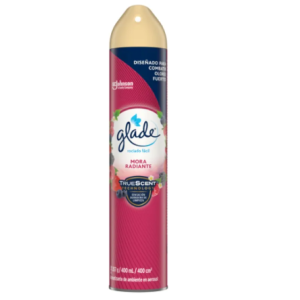Glade Ambientador Aerosol Mora Radiante X 400 Mililitros