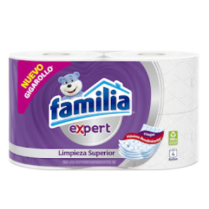 Papel Higiénico Familia Expert Paquete X 4 Unidades 
