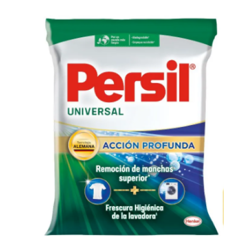 Persil Universal  jabón en polvo acción profunda Bolsa x 500 gr